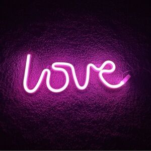 3/$45 LED Love Pink Sign